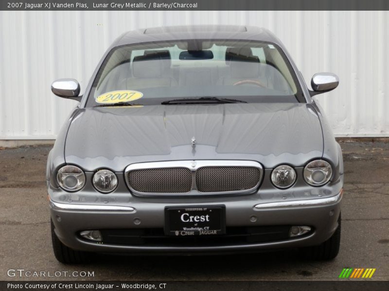 Lunar Grey Metallic / Barley/Charcoal 2007 Jaguar XJ Vanden Plas