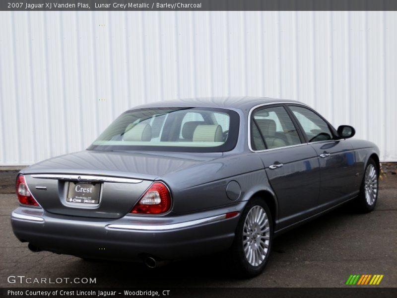 Lunar Grey Metallic / Barley/Charcoal 2007 Jaguar XJ Vanden Plas
