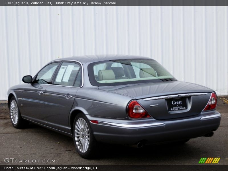 Lunar Grey Metallic / Barley/Charcoal 2007 Jaguar XJ Vanden Plas