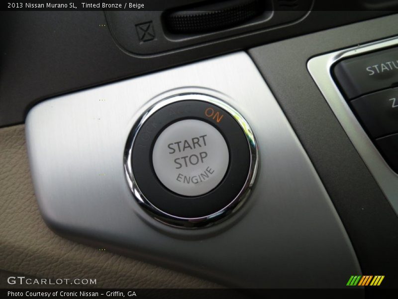 Controls of 2013 Murano SL