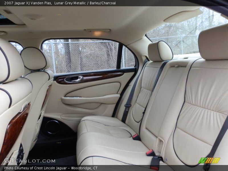 Lunar Grey Metallic / Barley/Charcoal 2007 Jaguar XJ Vanden Plas