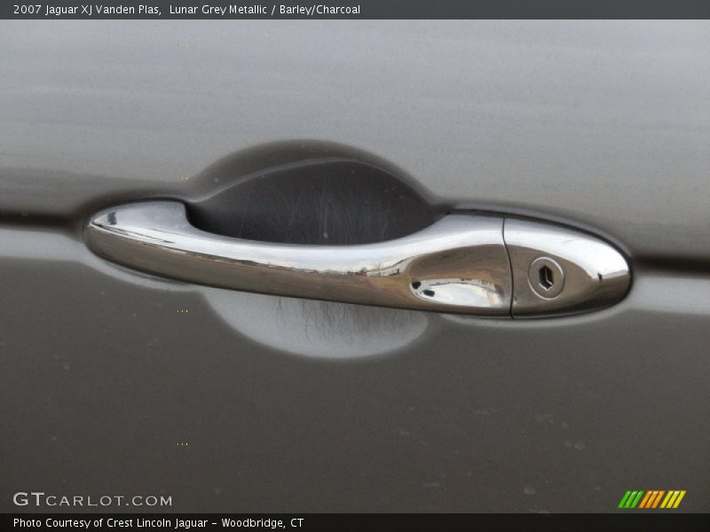 Lunar Grey Metallic / Barley/Charcoal 2007 Jaguar XJ Vanden Plas