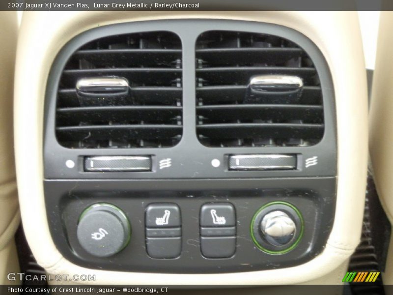 Lunar Grey Metallic / Barley/Charcoal 2007 Jaguar XJ Vanden Plas