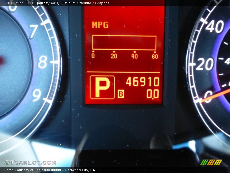 Platinum Graphite / Graphite 2010 Infiniti EX 35 Journey AWD