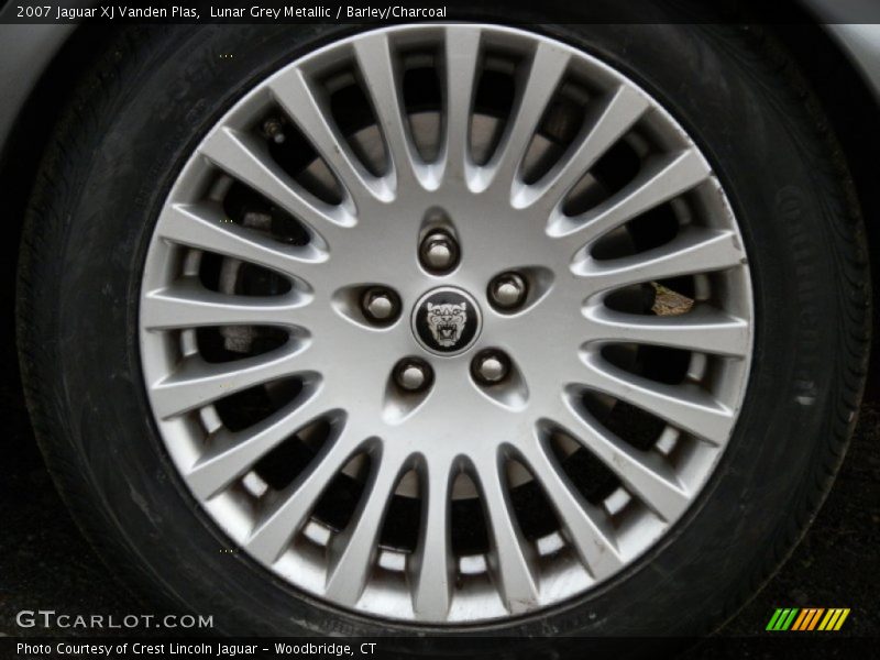Lunar Grey Metallic / Barley/Charcoal 2007 Jaguar XJ Vanden Plas