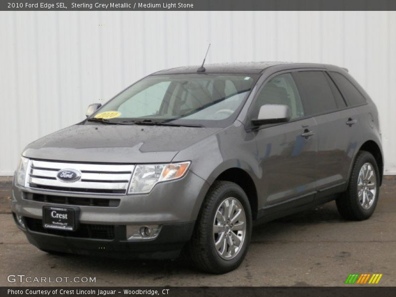 Sterling Grey Metallic / Medium Light Stone 2010 Ford Edge SEL