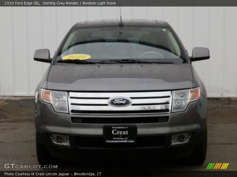Sterling Grey Metallic / Medium Light Stone 2010 Ford Edge SEL
