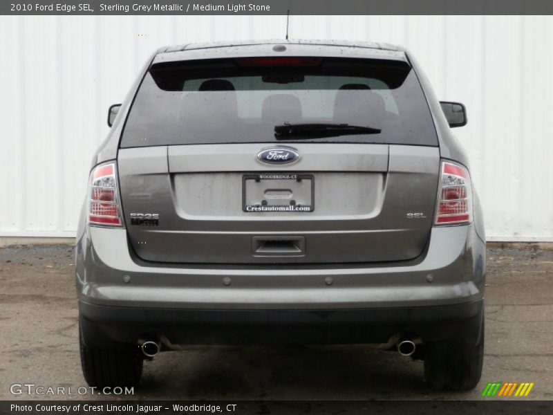 Sterling Grey Metallic / Medium Light Stone 2010 Ford Edge SEL