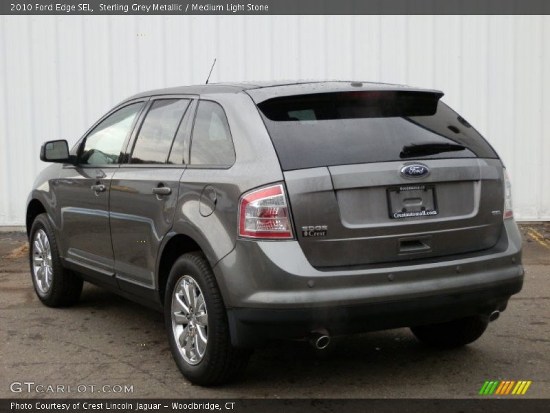 Sterling Grey Metallic / Medium Light Stone 2010 Ford Edge SEL
