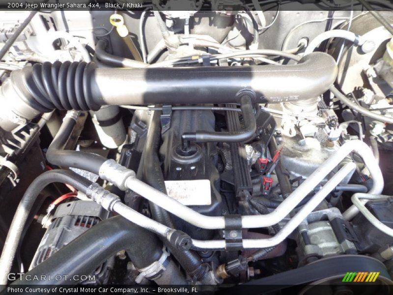  2004 Wrangler Sahara 4x4 Engine - 4.0 Liter OHV 12-Valve Inline 6 Cylinder
