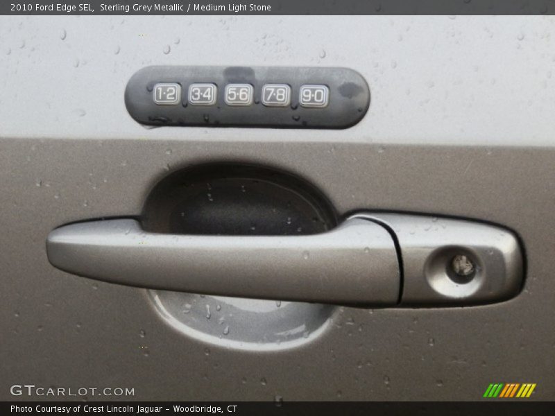 Sterling Grey Metallic / Medium Light Stone 2010 Ford Edge SEL