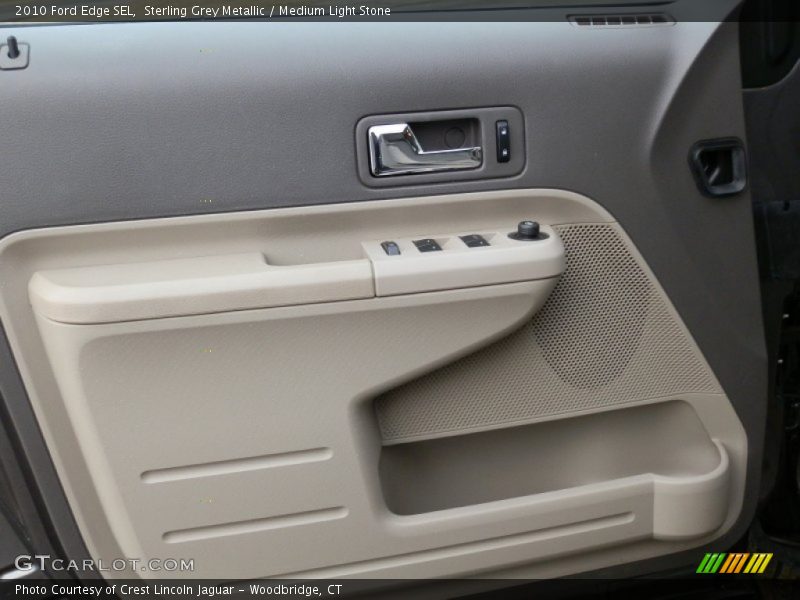 Sterling Grey Metallic / Medium Light Stone 2010 Ford Edge SEL