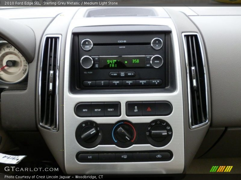 Sterling Grey Metallic / Medium Light Stone 2010 Ford Edge SEL