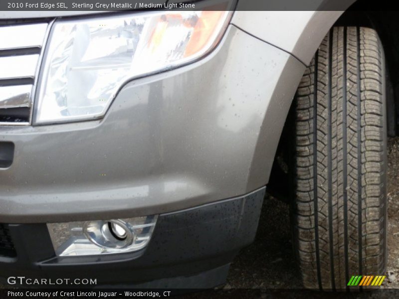 Sterling Grey Metallic / Medium Light Stone 2010 Ford Edge SEL
