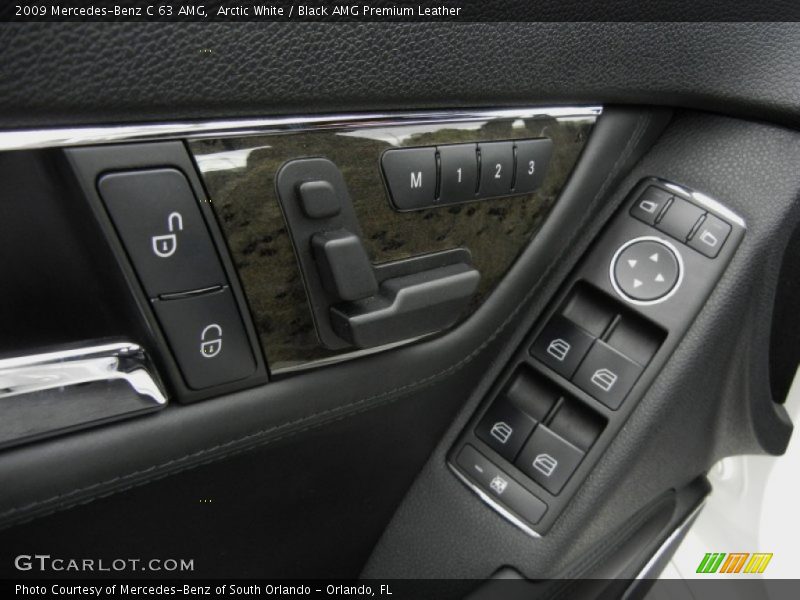 Controls of 2009 C 63 AMG