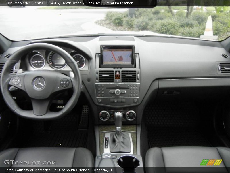 Dashboard of 2009 C 63 AMG