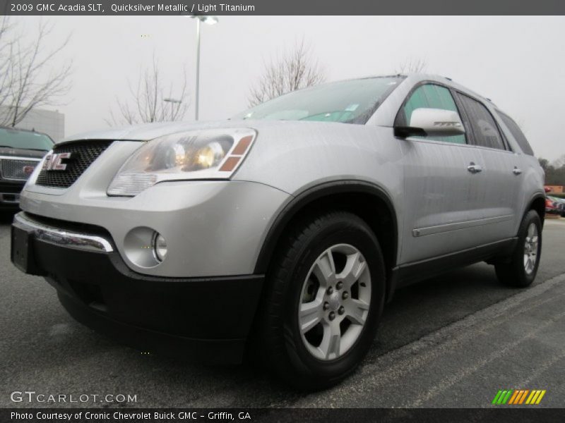 Quicksilver Metallic / Light Titanium 2009 GMC Acadia SLT