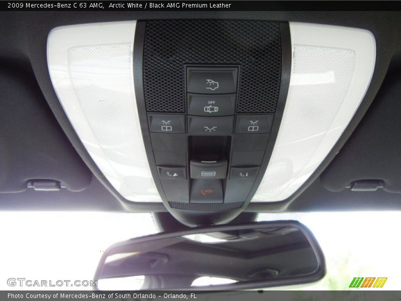 Controls of 2009 C 63 AMG