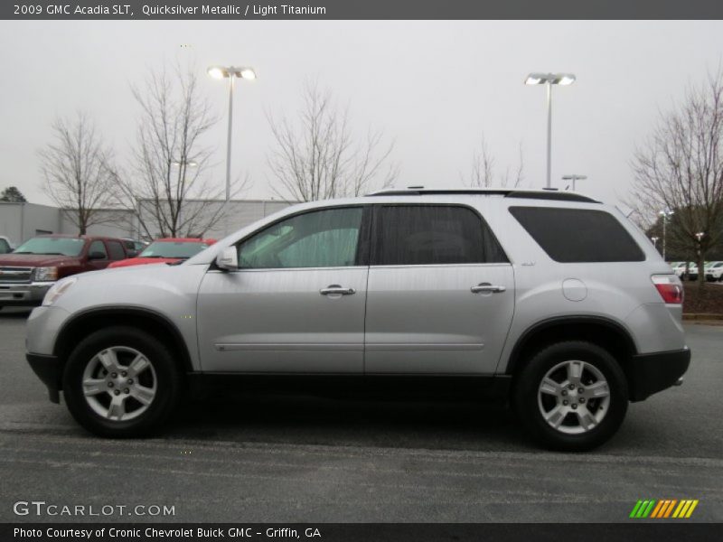 Quicksilver Metallic / Light Titanium 2009 GMC Acadia SLT