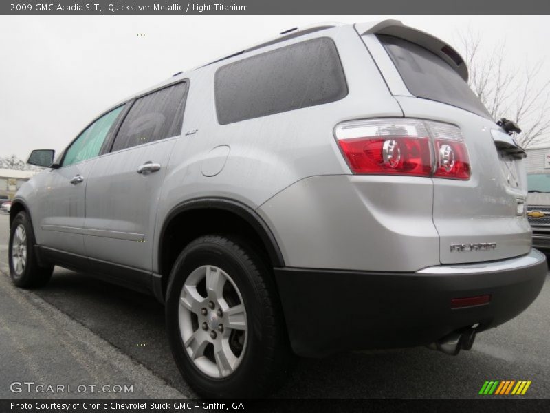 Quicksilver Metallic / Light Titanium 2009 GMC Acadia SLT