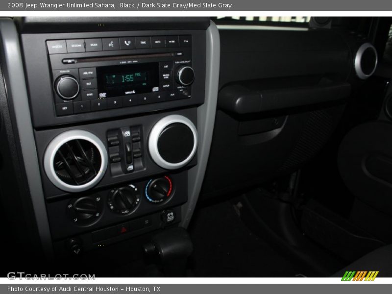 Black / Dark Slate Gray/Med Slate Gray 2008 Jeep Wrangler Unlimited Sahara