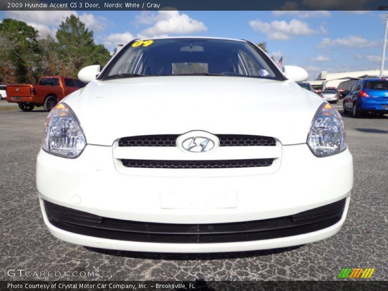  2009 Accent GS 3 Door Nordic White