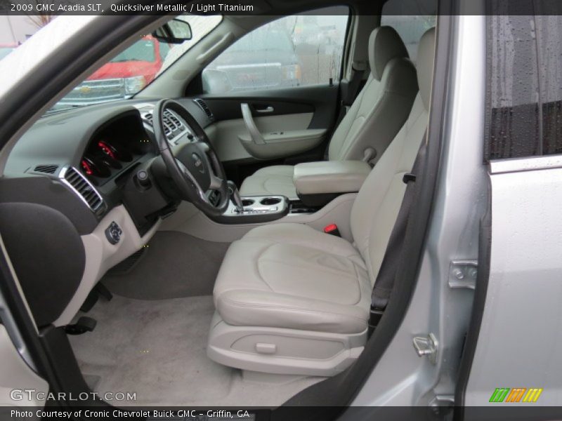 Quicksilver Metallic / Light Titanium 2009 GMC Acadia SLT