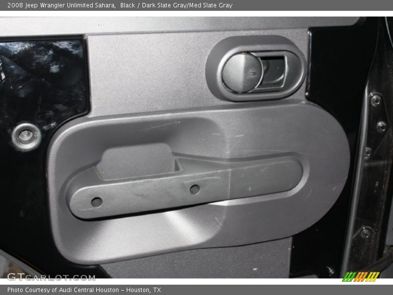 Black / Dark Slate Gray/Med Slate Gray 2008 Jeep Wrangler Unlimited Sahara