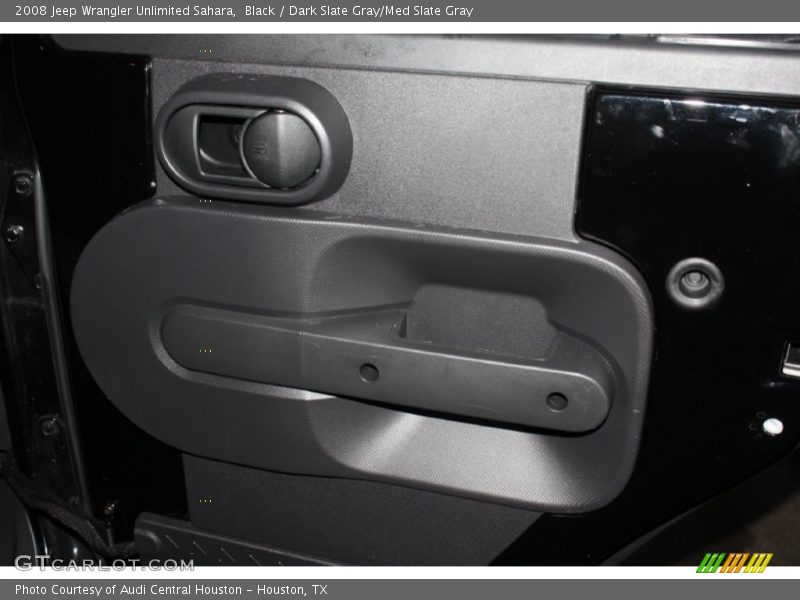 Black / Dark Slate Gray/Med Slate Gray 2008 Jeep Wrangler Unlimited Sahara