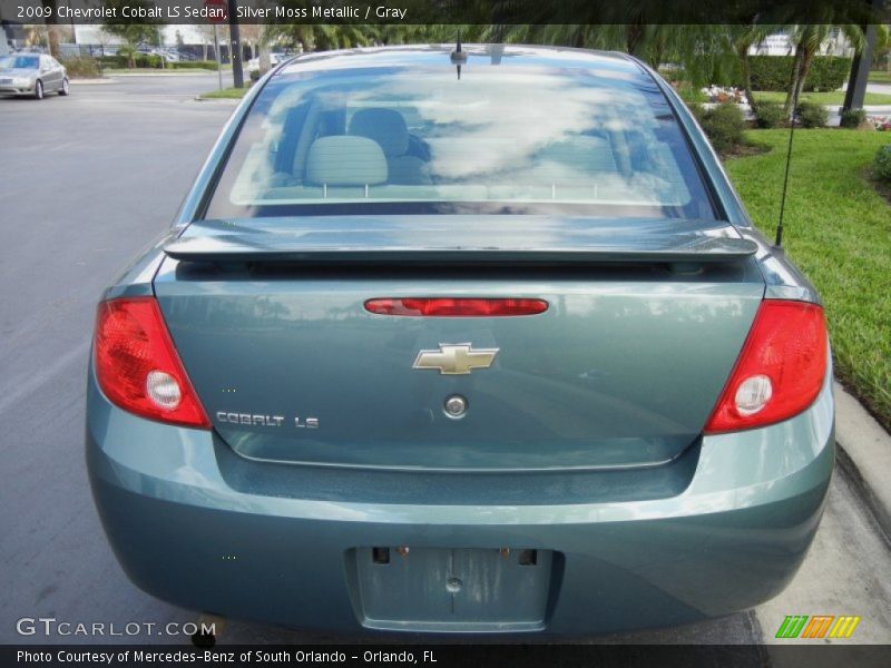 Silver Moss Metallic / Gray 2009 Chevrolet Cobalt LS Sedan