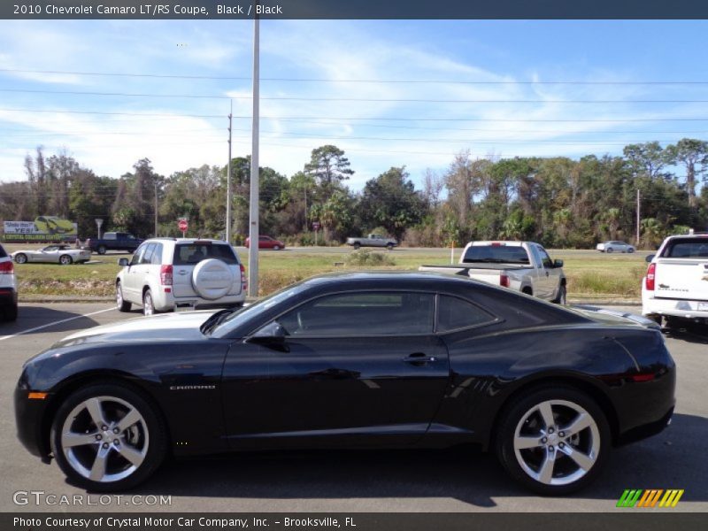 Black / Black 2010 Chevrolet Camaro LT/RS Coupe