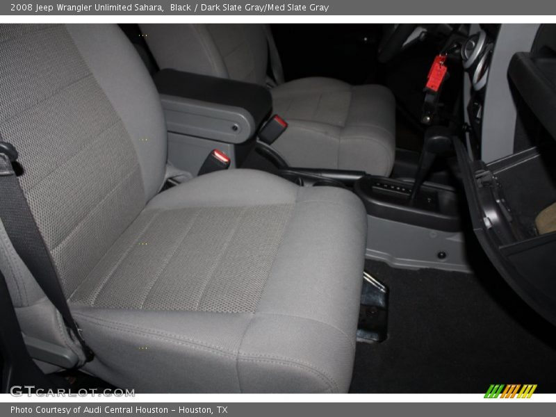 Black / Dark Slate Gray/Med Slate Gray 2008 Jeep Wrangler Unlimited Sahara