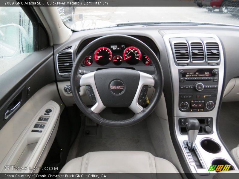Quicksilver Metallic / Light Titanium 2009 GMC Acadia SLT