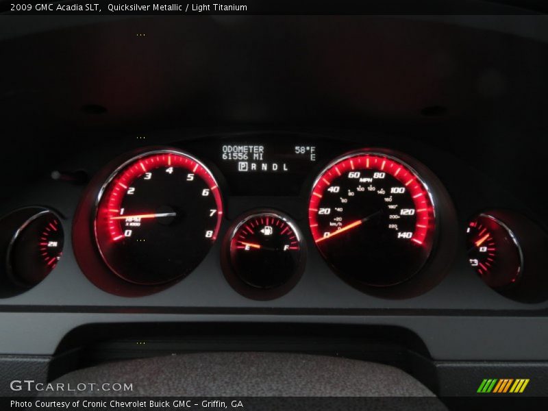 Quicksilver Metallic / Light Titanium 2009 GMC Acadia SLT