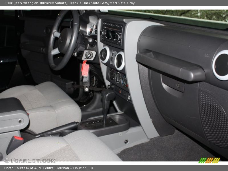 Black / Dark Slate Gray/Med Slate Gray 2008 Jeep Wrangler Unlimited Sahara