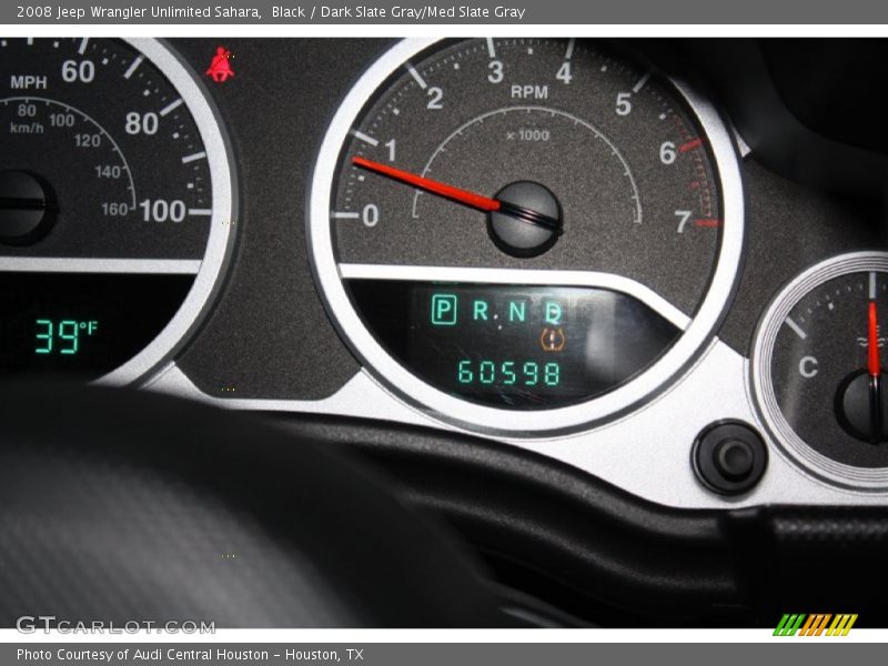 Black / Dark Slate Gray/Med Slate Gray 2008 Jeep Wrangler Unlimited Sahara