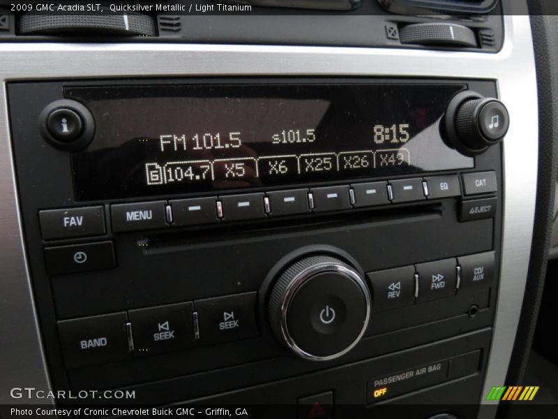 Quicksilver Metallic / Light Titanium 2009 GMC Acadia SLT