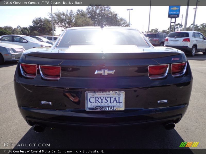 Black / Black 2010 Chevrolet Camaro LT/RS Coupe