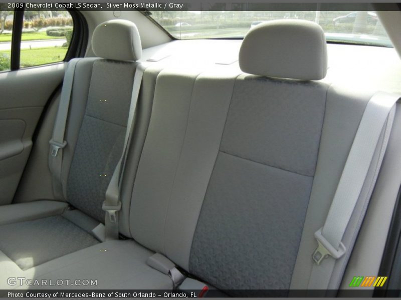 Silver Moss Metallic / Gray 2009 Chevrolet Cobalt LS Sedan