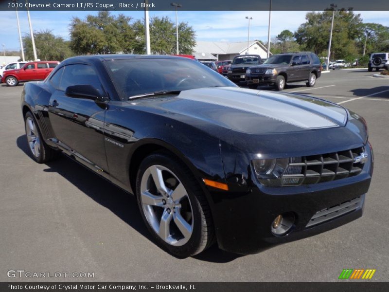 Black / Black 2010 Chevrolet Camaro LT/RS Coupe