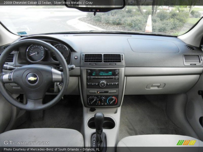 Silver Moss Metallic / Gray 2009 Chevrolet Cobalt LS Sedan