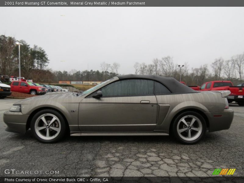  2001 Mustang GT Convertible Mineral Grey Metallic