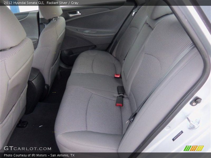 Radiant Silver / Gray 2012 Hyundai Sonata GLS