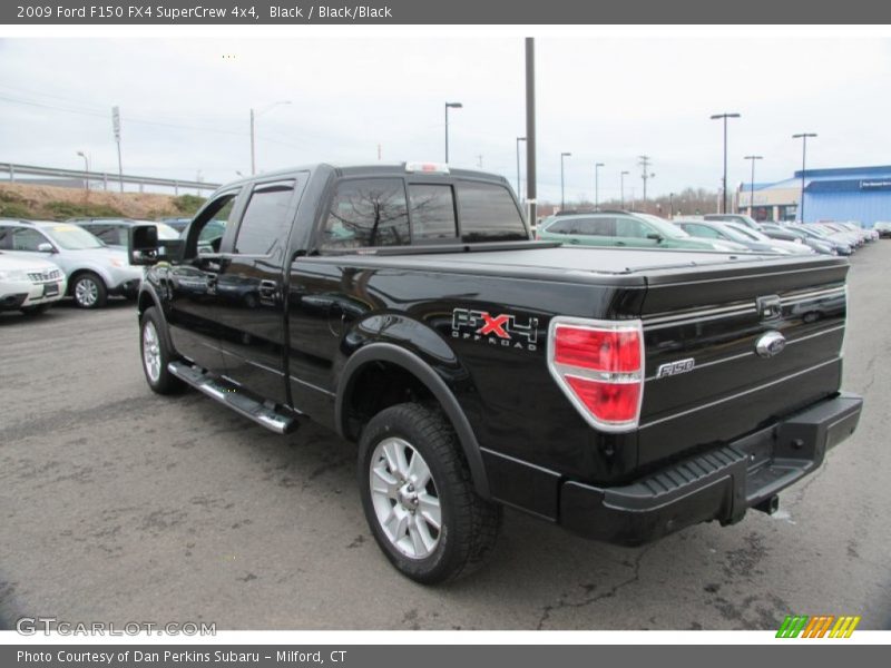 Black / Black/Black 2009 Ford F150 FX4 SuperCrew 4x4