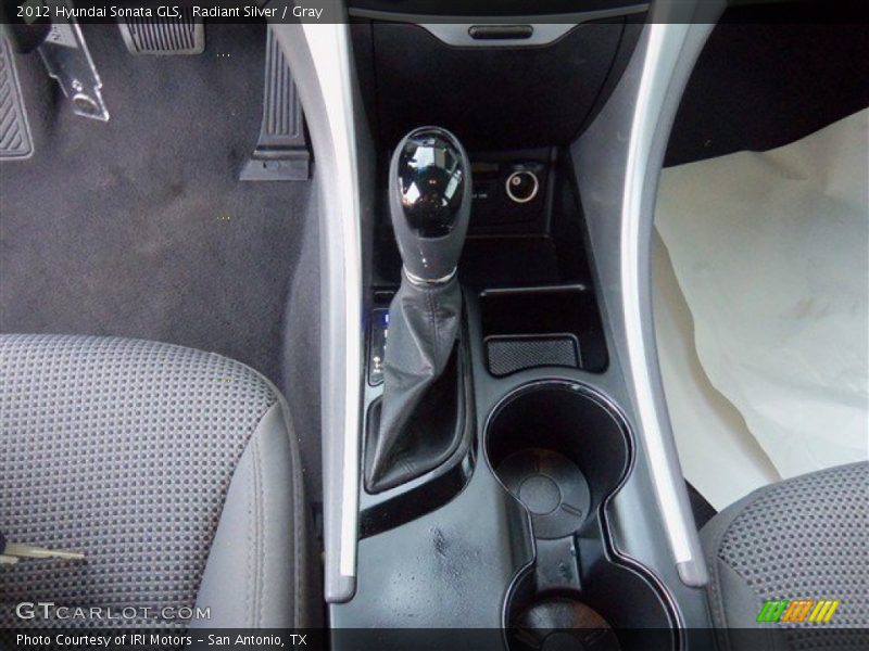 Radiant Silver / Gray 2012 Hyundai Sonata GLS