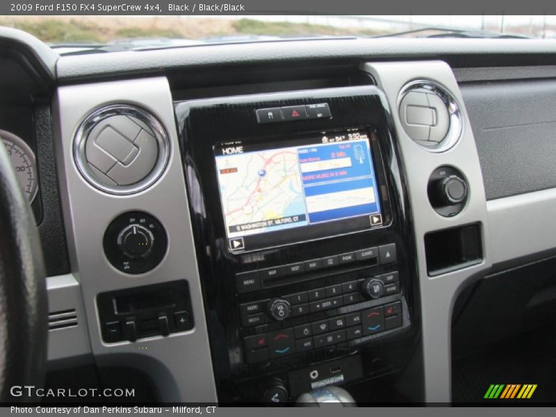 Black / Black/Black 2009 Ford F150 FX4 SuperCrew 4x4