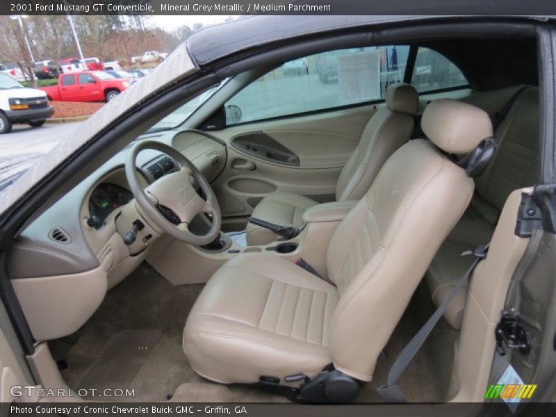  2001 Mustang GT Convertible Medium Parchment Interior