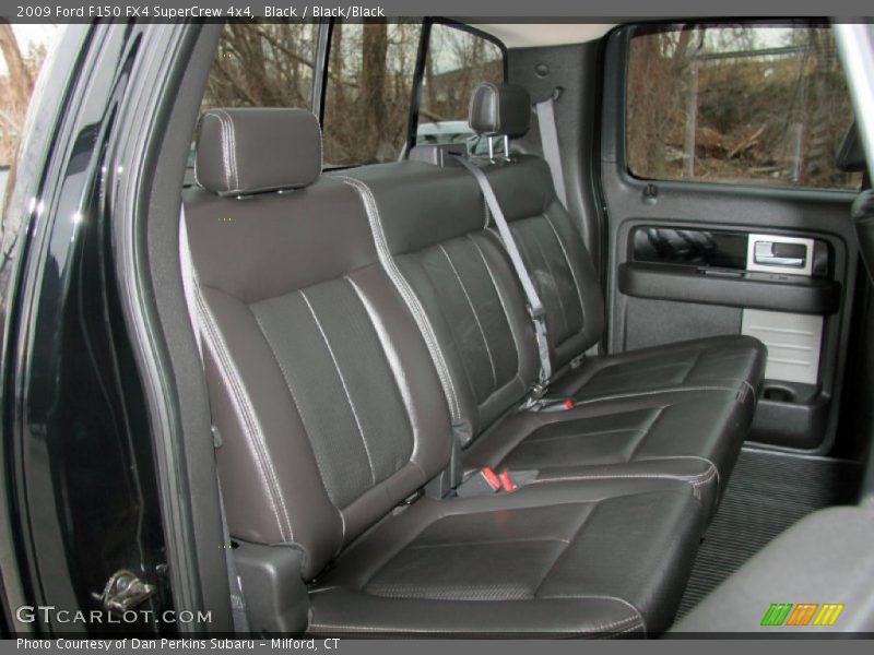 Black / Black/Black 2009 Ford F150 FX4 SuperCrew 4x4