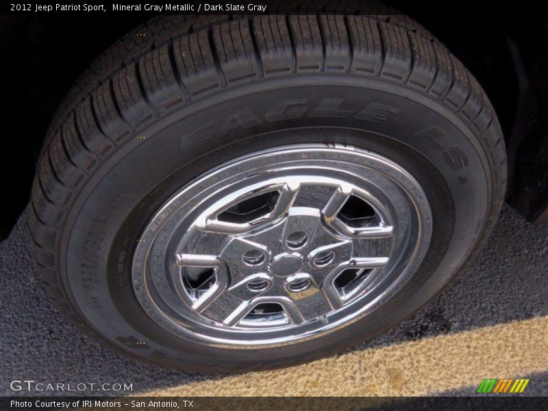 Mineral Gray Metallic / Dark Slate Gray 2012 Jeep Patriot Sport