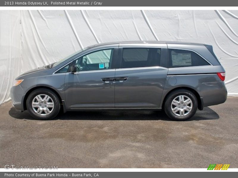 Polished Metal Metallic / Gray 2013 Honda Odyssey LX